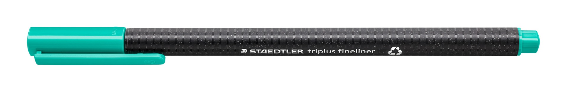 334-54_rezyklat_standard_closed_geschlossen Тънкописец Staedtler Triplus 334, зелен french 54 - Image 1
