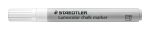 Тебеширен маркер Staedtler Lumocolor 344, бял - Image 2