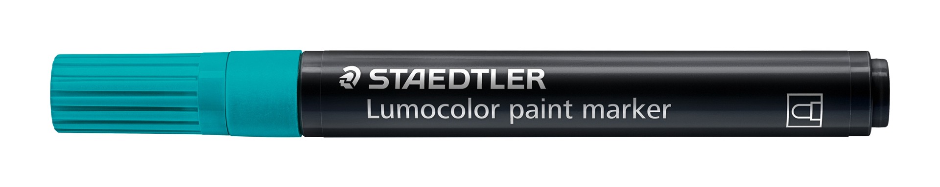 349-539_standard_closed_geschlossen Акрилен маркер Staedtler Lumocolor 349, зелен 539 - Image 1