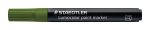 Маркер Staedtler Lumocolor Paint 349, акрилен, МАСЛЕНО ЗЕЛЕН - Image 2