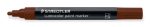 Акрилен маркер Staedtler Lumocolor 349, кафяв 76 - Image 2