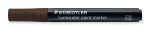 Маркер Staedtler Lumocolor Paint 349, акрилен, ТЪМНО КАФЯВ - Image 2
