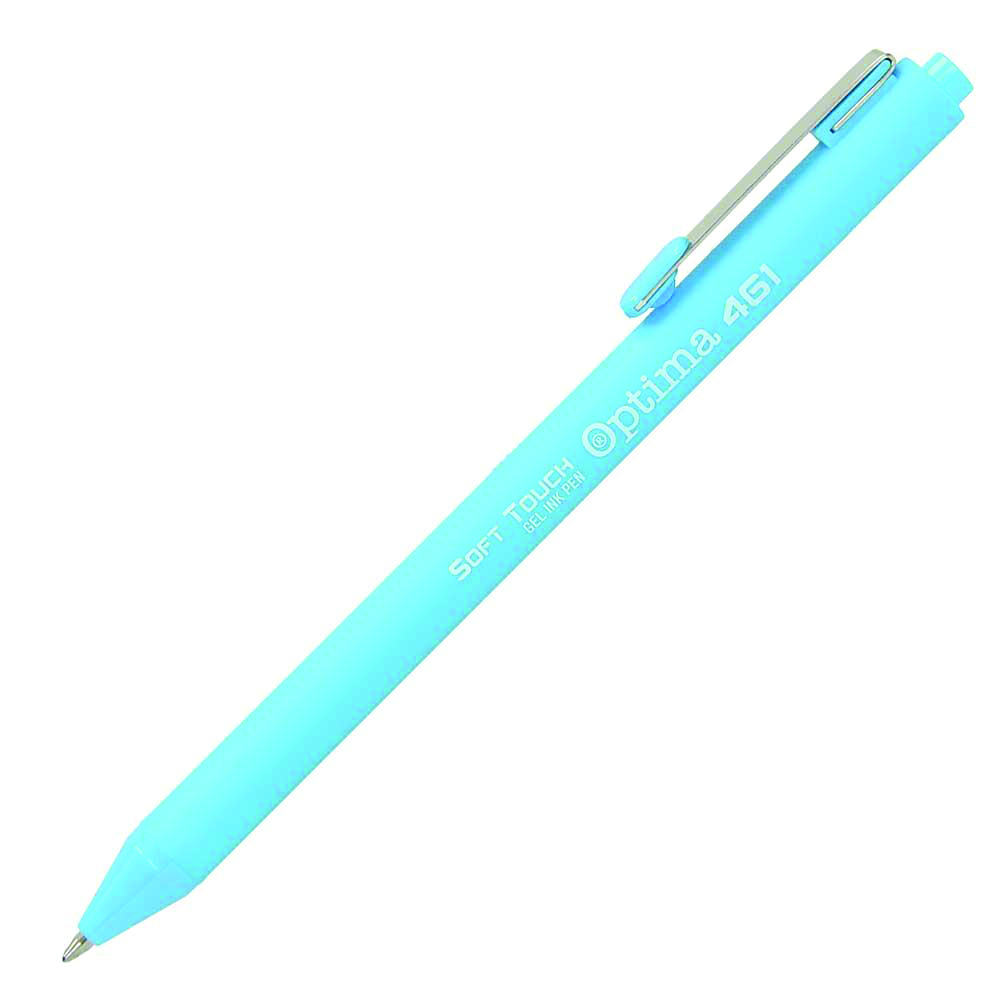 349280_3 Гел химикалка Optima Soft Touch 461, светло синя - Image 1