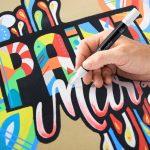 Комплект маркери Staedtler Lumocolor Paint 349,акрилни,10цвята - Image 2