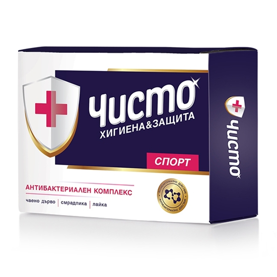 350645_sfb2my9nywcpe5ji Сапун Чисто, антибактериален, 100гр - Image 1