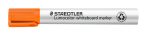 Маркер Staedtler Lumocolor 351 за бяла дъска, объл връх, оранжев