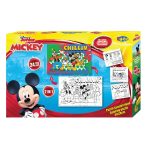 Двустранен пъзел за оцветяване, 24 части, Mickey