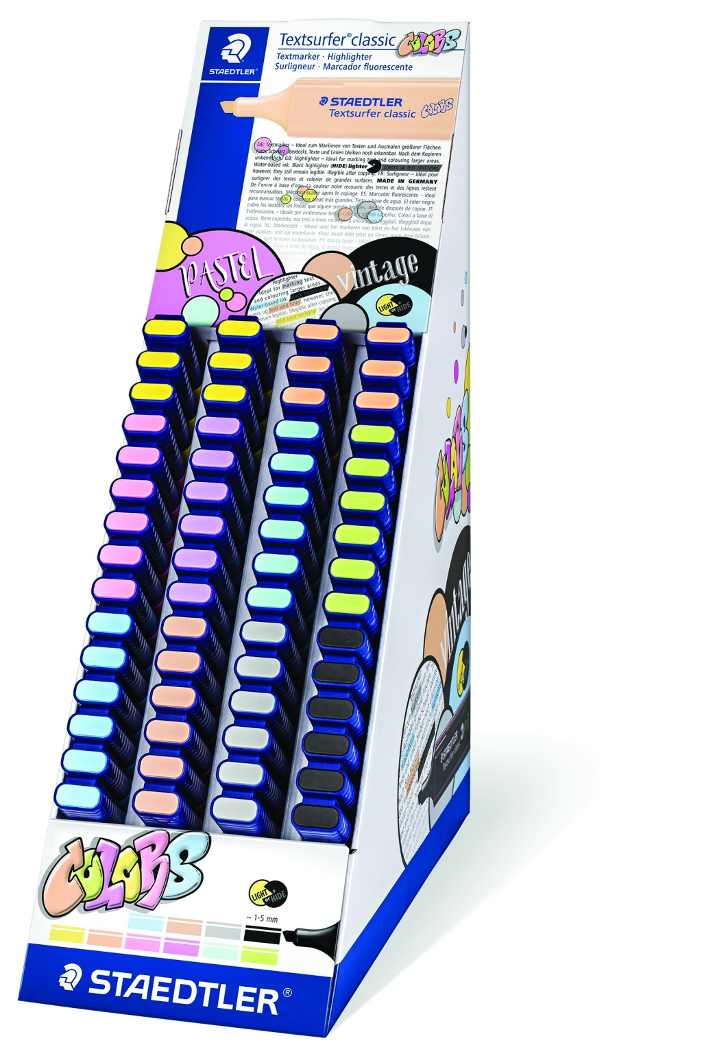 352879_9mc0zcj1iujdlb6s Дисплей текстмаркери Staedtler 364, 60 броя - Image 1