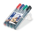 Комплект Маркери Staedtler Lumocolor 352, перм, обли, 4 цв - Image 2