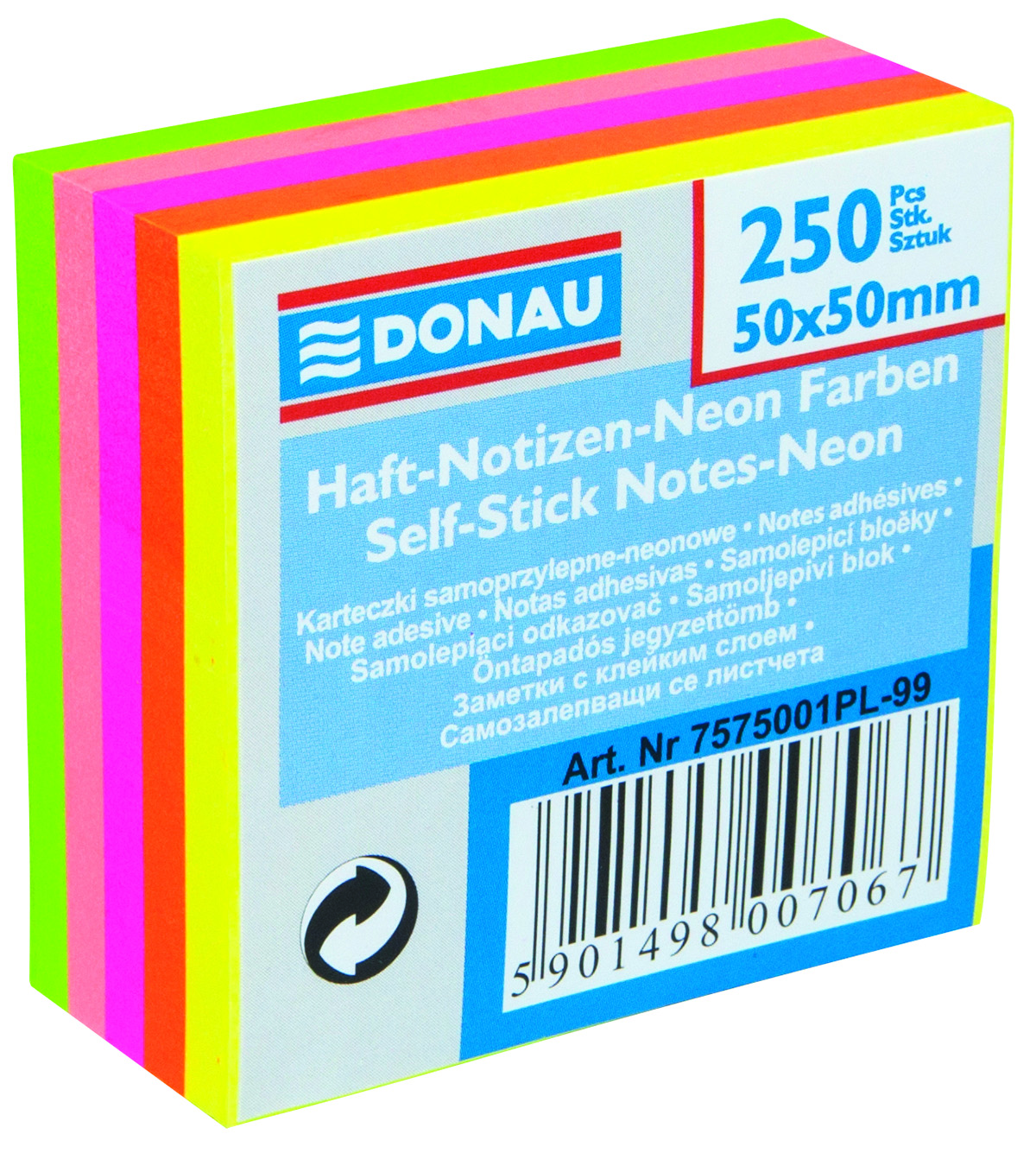 356577_tqwasgz3vnriqrtb Куб Donau самозал. листчета 50х50, 250л, неон - Image 1