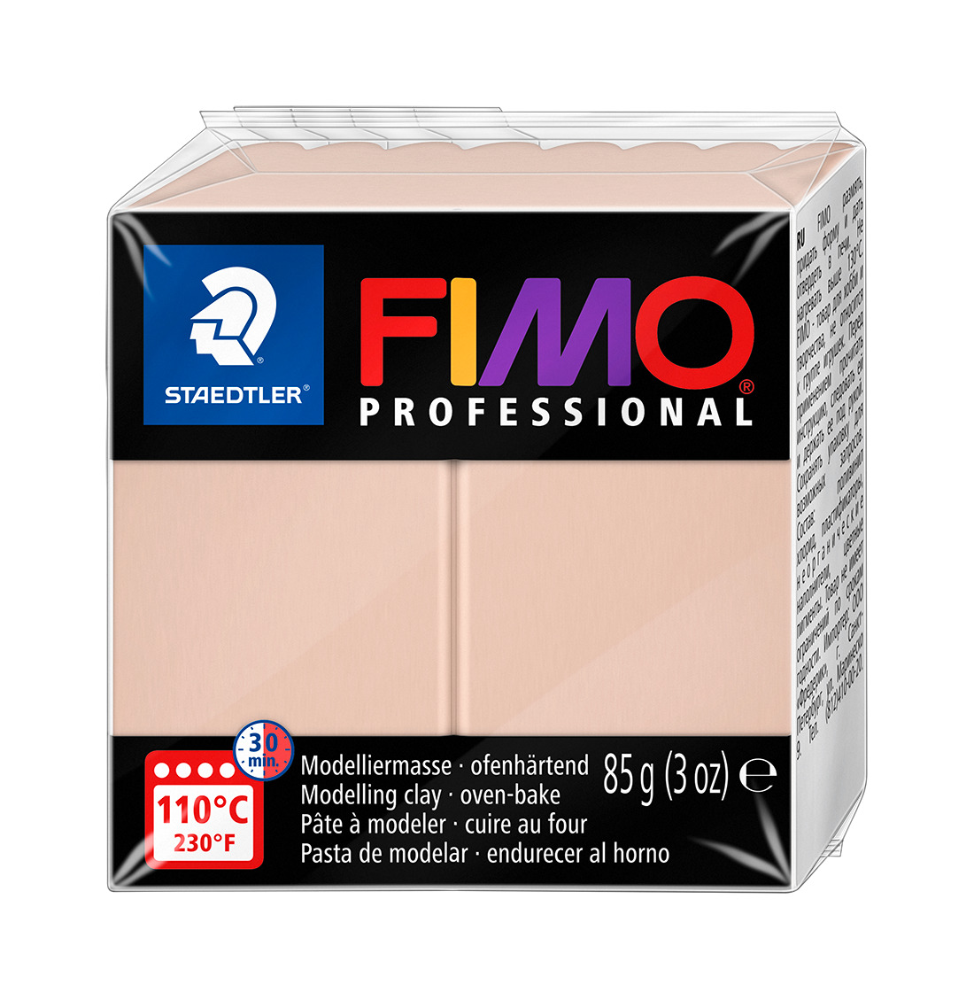 358939_suolycjde3rt38ga Полимерна глина Staedtler Fimo Prof,85g, розов 432 - Image 1