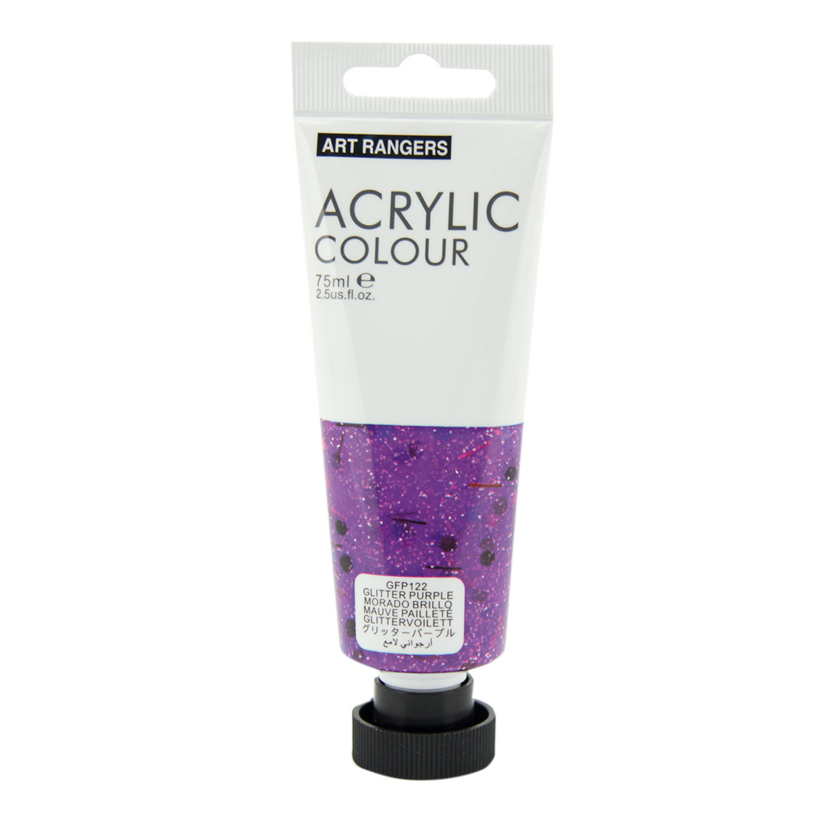 359571_vd6cynwhdqrgljw1 Акрилна боя Art Ranger, в тубичка 75 ml, брокатено лилав - Image 1