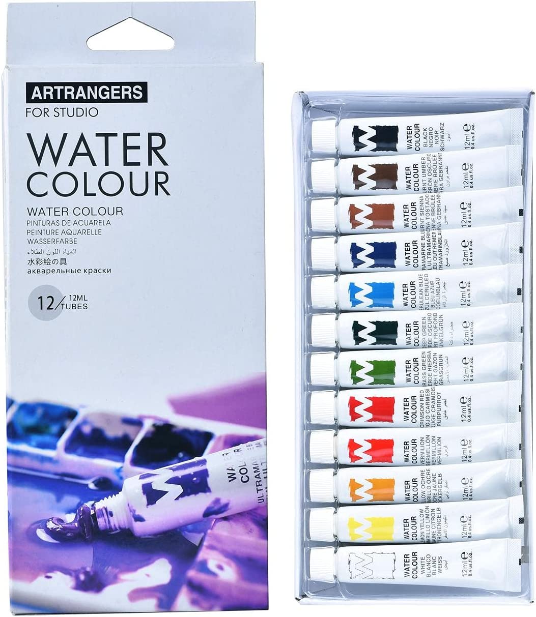 359592_d0mumffax7nyrakb Акварелни боички Art Ranger, 12 цвята x 12ml - Image 1