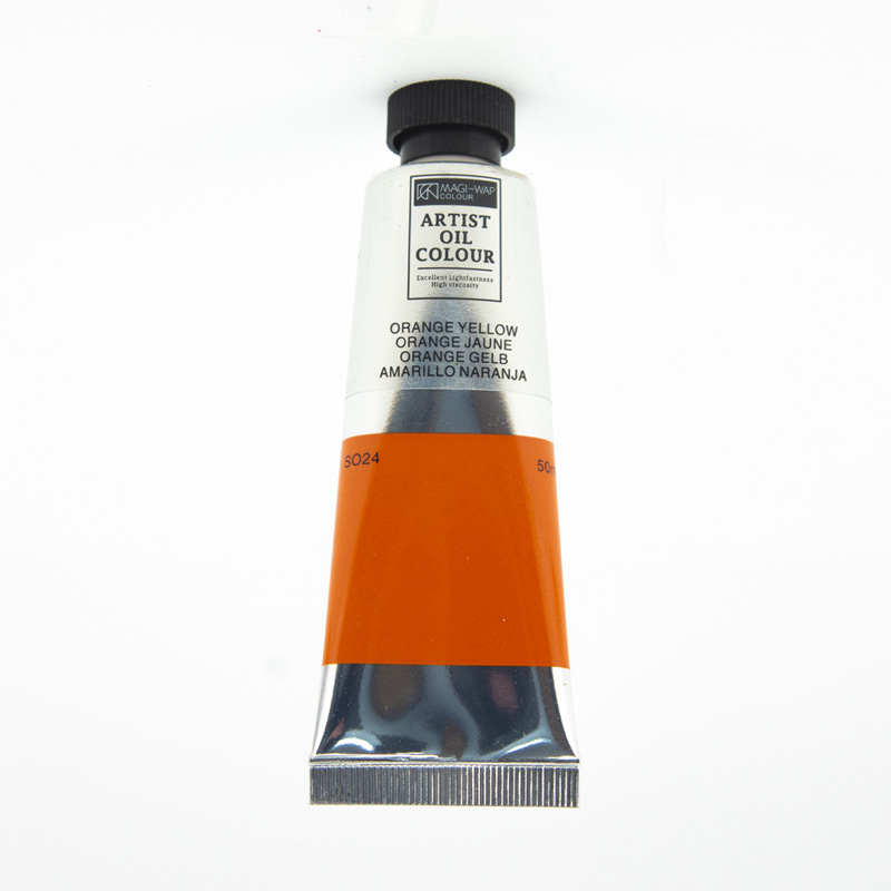 359594_pej5etrux3yndxfq Маслена боя Magi-Wap, в тубичка 50 ml, свeтло оранжев - Image 1