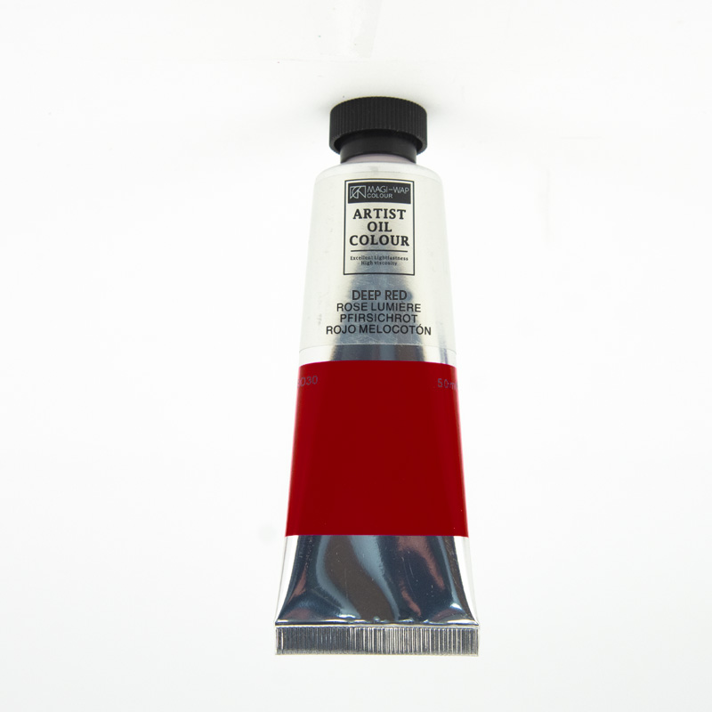 359602_gnmsglddrinrxjkv Маслена боя Magi-Wap, в тубичка 50 ml, тчервен - Image 1