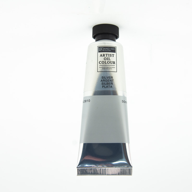 359614_y3i2wdwrwxhbonnq Маслена боя Magi-Wap, в тубичка 50 ml, сребрист - Image 1