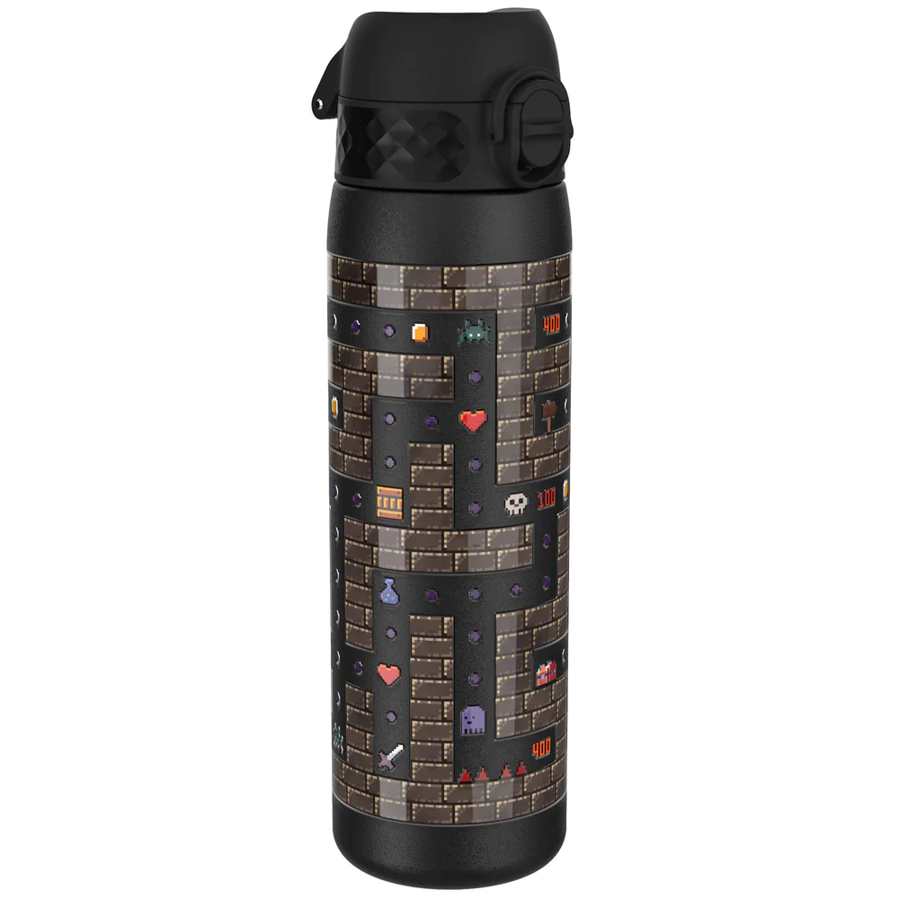 359844_pjoabcbdo2zncy8n Бутилка за вода Ion8 Print, метална, 600ml, Gamer - Image 1
