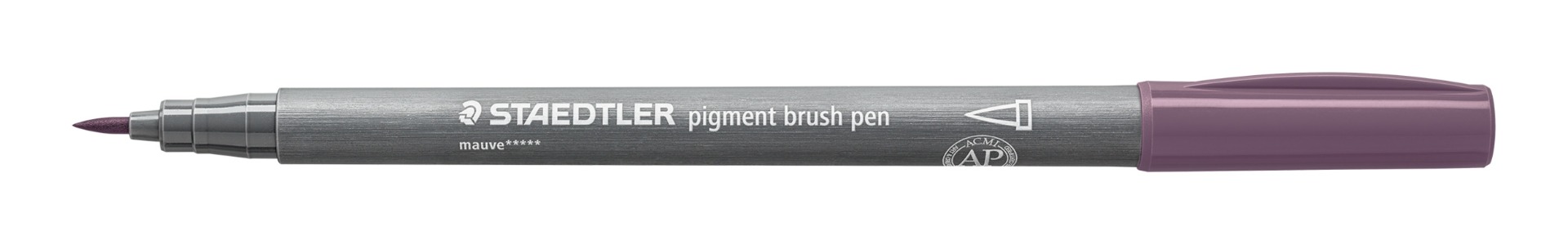 371-260_standard_open_offen Флумастер Staedtler Pigment Brush 371, МОРАВ - Image 1