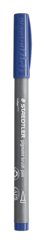 Флумастер Staedtler Pigment Brush 371, индиго 36 - Image 2