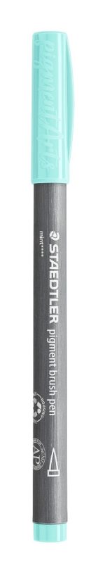 Флумастер Staedtler Pigment Brush 371, мента 505 - Image 2