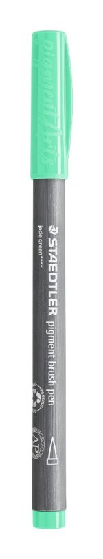 Флумастер Staedtler Pigment Brush 371, нефрит 506 - Image 2