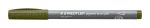 Флумастер Staedtler Pigment Brush 371, МАСЛИНЕН - Image 2