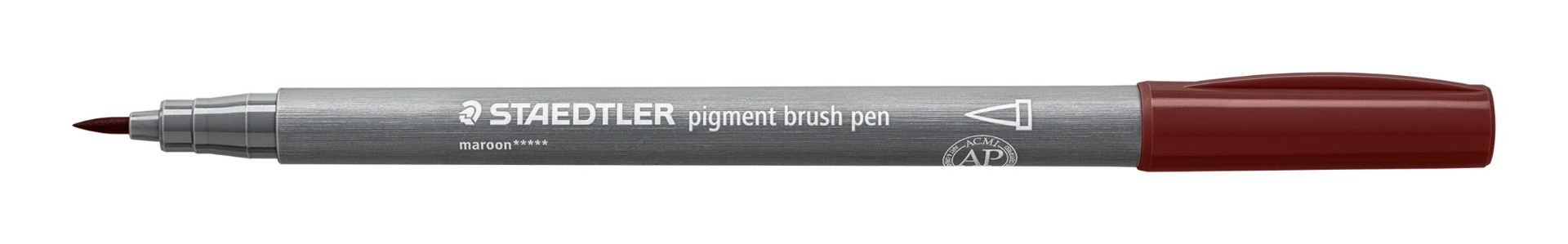 371-729_standard_open_offen Флумастер Staedtler Pigment Brush 371, КЕСТЕНЯВ - Image 1