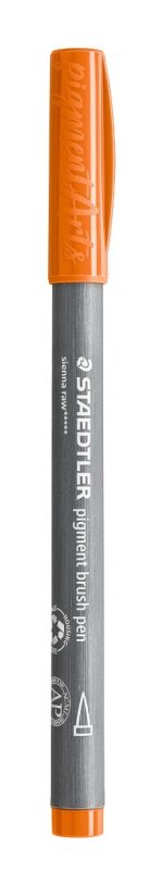 Флумастер Staedtler Pigment Brush 371, ОХРА 73 - Image 2