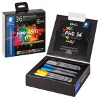 Флумастри Staedtler Pigment Brush 371, 36 цвята - Image 2