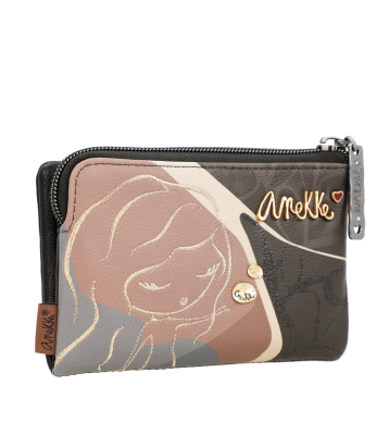 Портфейл Anekke Piece&Love Camel, 15х10х3см - Image 8