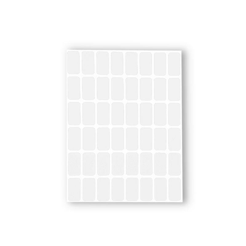 4-2.png Етикети Цветни 48 Етикета 12/23мм Бели - Image 1