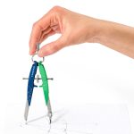 Пергел Staedtler Mars, 125 AE,  СИН/ЗЕЛЕН - Image 3