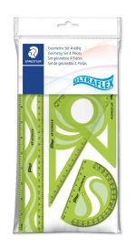 Геометричен Комплект Staedtler 30cm, огъваем, 4 части - Image 2