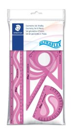Геометричен Комплект Staedtler 30cm, огъваем, 4 части - Image 4
