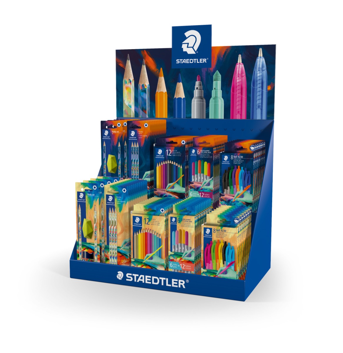 61_ca2_e2_standard_filled Дисплей Staedtler Multiverse, 78 броя - Image 1
