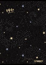Тетрадка Street, А4, широки редове , 54л, Black&Gold - Image 4