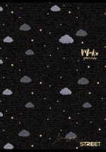 Тетрадка Street, А5, широки , 54листа , Black&Gold - Image 4