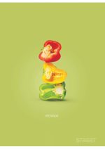 Тетрадка с телчета А5, 60 листа, широки редове, БГ, Fruits - Image 2