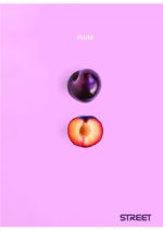 Тетрадка Street, А4, бели листа, 54л, Fruit - Image 4