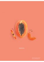 Тетрадка с телчета А5, 60 листа, широки редове, БГ, Fruits - Image 5