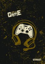 Тетрадка Street, А4, квадратчета, 54листа, Gaming - Image 2