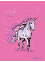 Тетрадка с телчета А4, 40 листа, широки редове, БГ, Lovely Tale - Image 3
