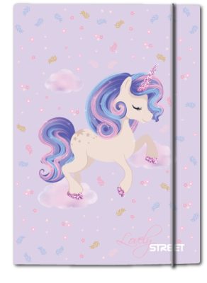 Папка с ластик Street Lovely Tale A4, 1 cm - Image 2