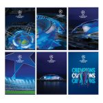Тетрадка с телчета А4, 60 листа, широки редове , БГ, UEFA