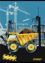 Тетрадка Street, А5, бели листа, 54л, Construction - Image 2