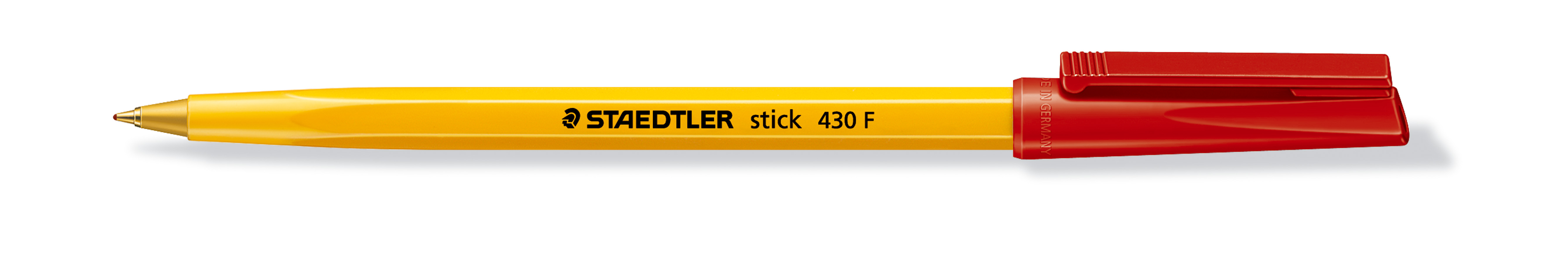 6840_4 Химикалка Staedtler Stick 430 F, червена - Image 1