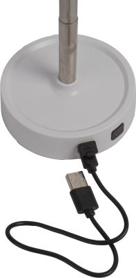 Настолна лампа, USB, 1200mAh, бяла - Image 3