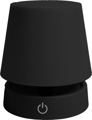 Настолна лампа, USB, 1200mAh, черна - Image 2