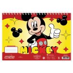 Скицник със спирала А4, 30л, Mickey