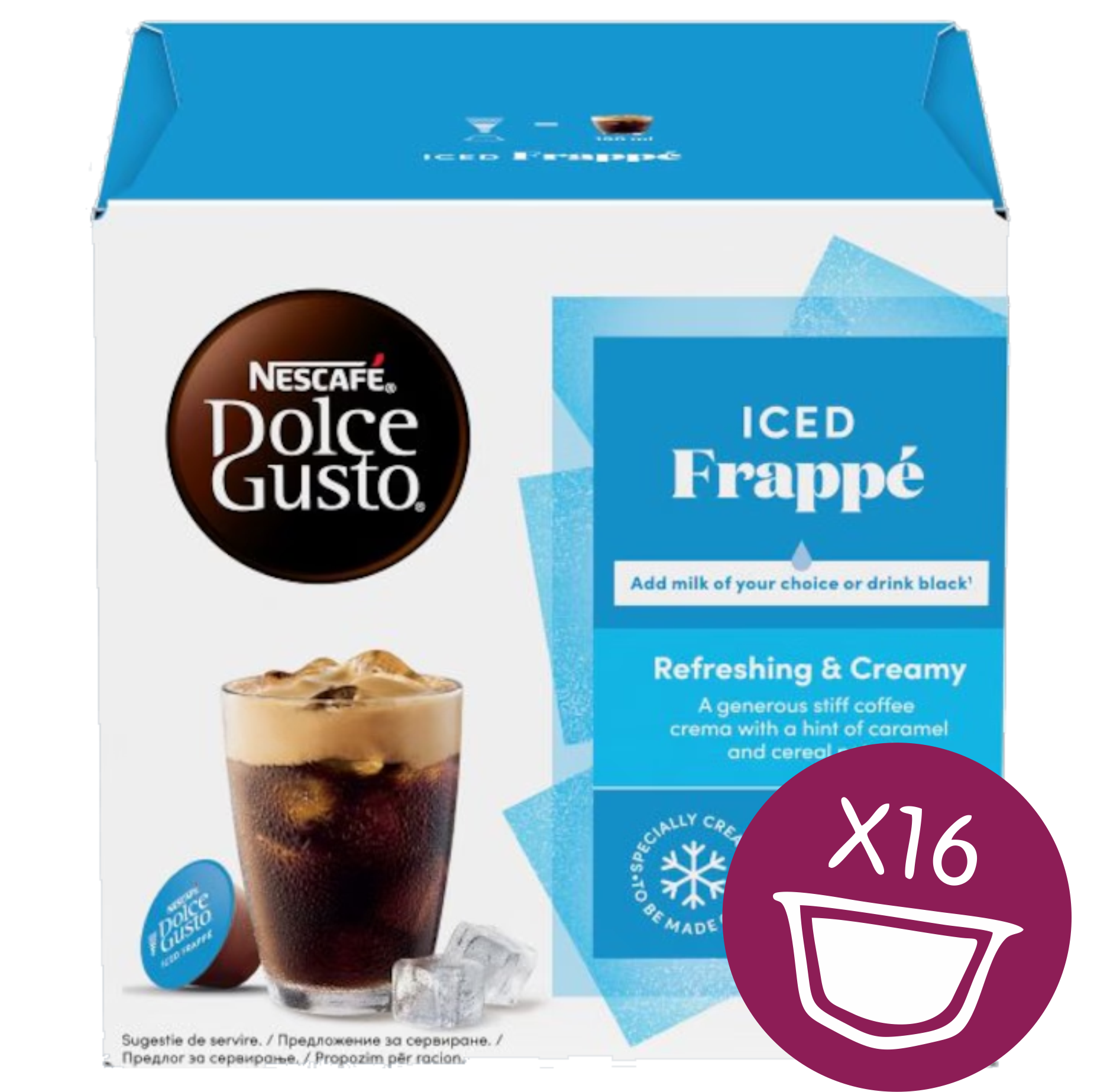 7 16 Капсули Dolce Gusto Фрапе | Студено кафе | Nescafé Капсули - Image 1